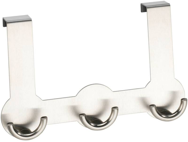 WENKO Türhaken »Modell Rondo«, Türgarderobe, Hakenleiste mit 3 Haken, für einen Türfalz von 2 cm von Wenko