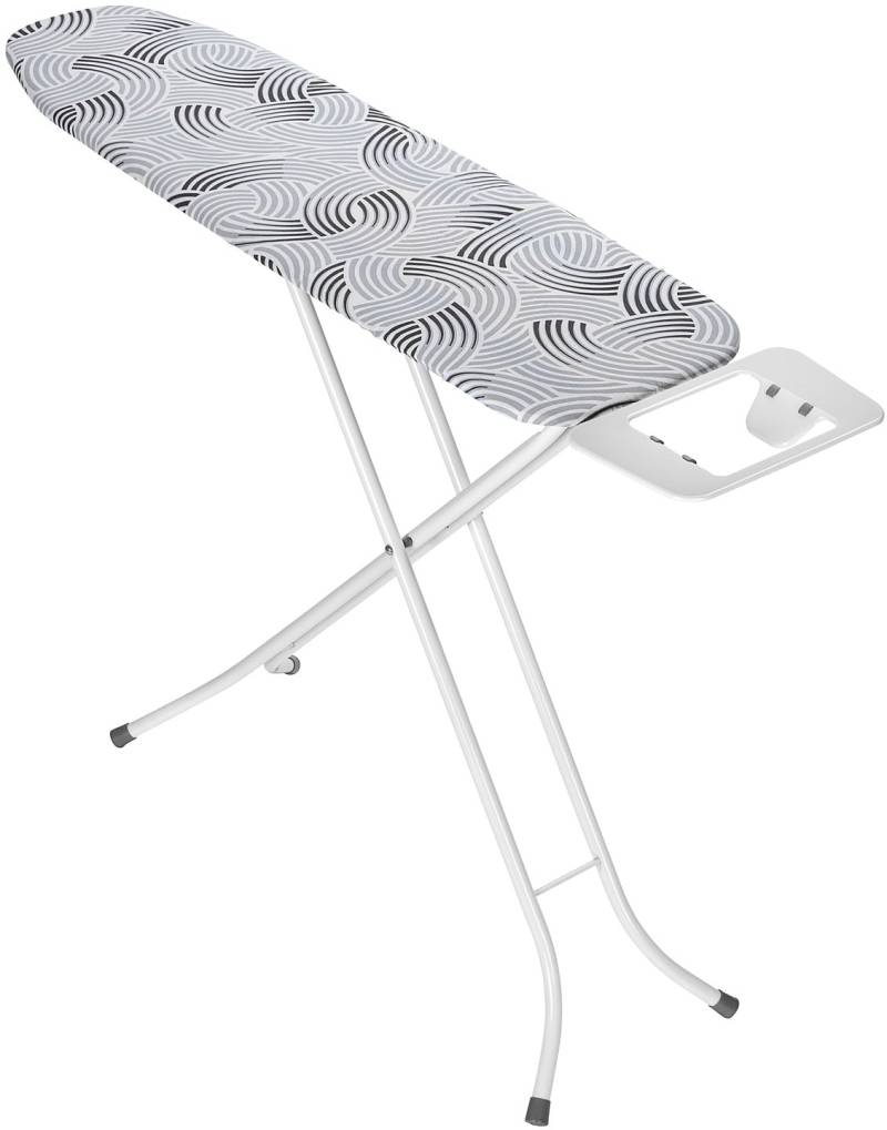 WENKO Bügelbrett »Modell Base«, Bügelfläche 110 cmx30 cm, höhenverstellbarer Bügeltisch, platzsparend klappbar von Wenko