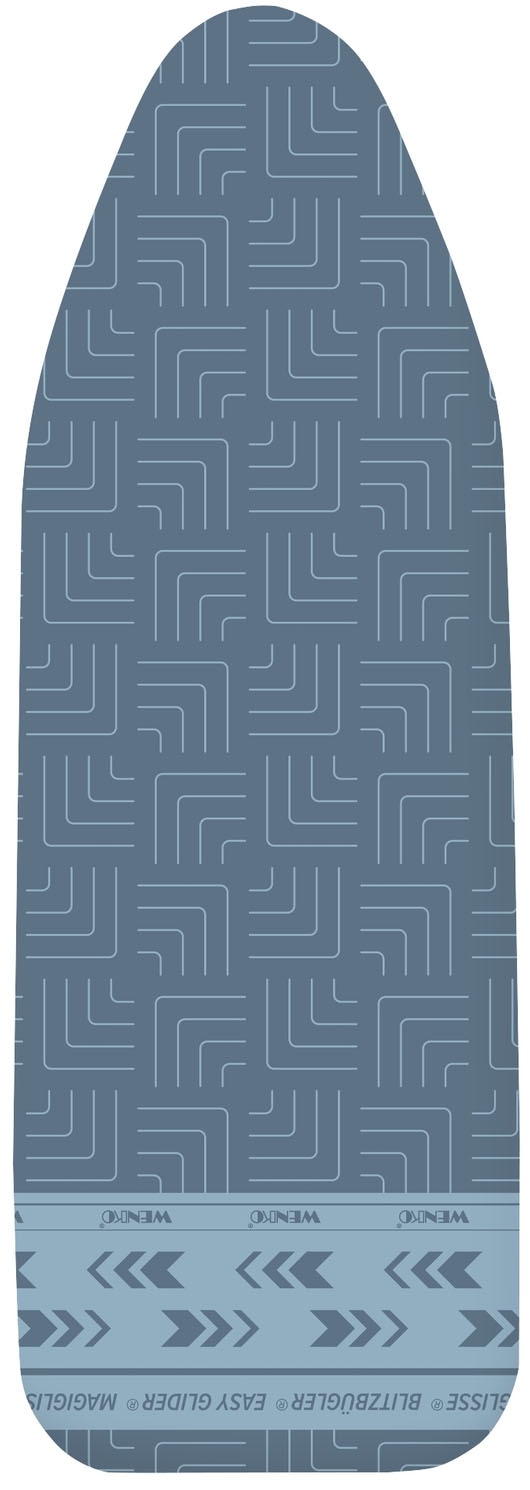 WENKO Bügelbrettbezug »Modell Air Comfort M«, mit Blitzbüglerzone, Baumwolle, 5 Lagen, Bügelfläche 125x40 cm von Wenko