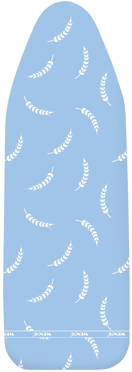 WENKO Bügelbrettbezug »Modell Air Comfort M«, für Dampfbügeleisen, Baumwolle, 5 Lagen, Bügelfläche 125x40 cm von Wenko