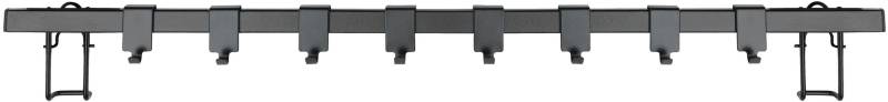 WENKO Hakenleiste »Gala«, (60 cm), mit 8 Haken, pulverbeschichtetem Flachstahl von Wenko