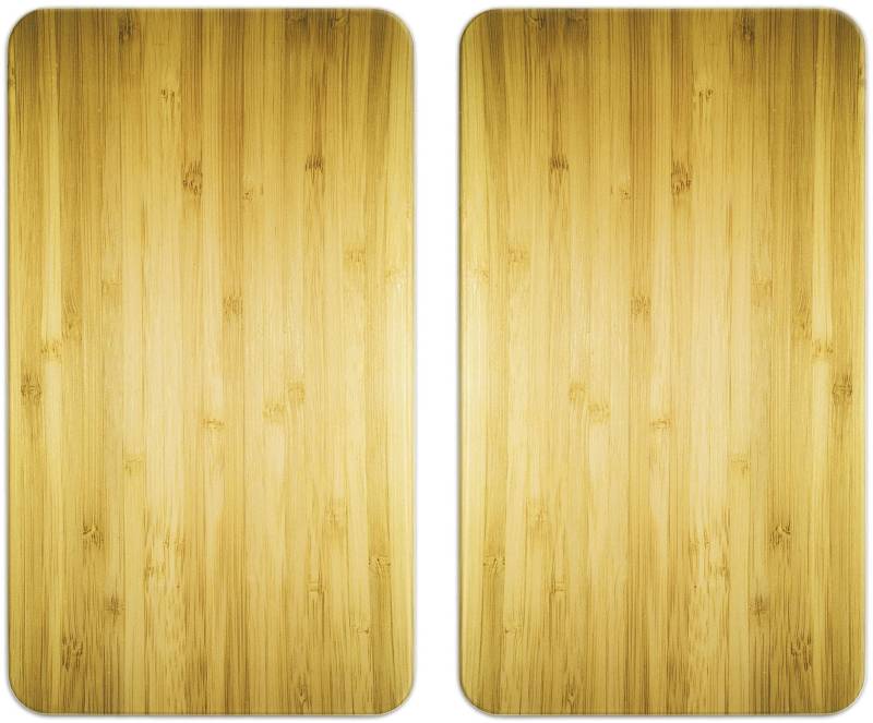 Maximex Herd-Abdeckplatte »Universal Modell Holz-Optik«, (Set, 2 tlg.), Herdabdeckung für alle Herdarten, kratzfest, mit rutschfesten Füssen von Maximex