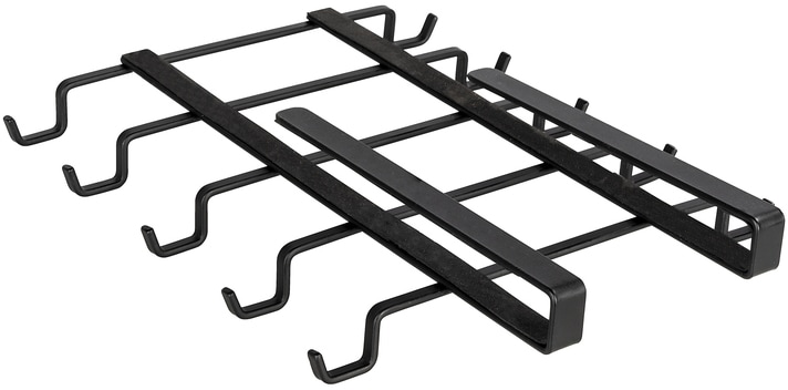 WENKO Küchenregal, Schrankeinsatz, Tassenhalter für 10 Tassen, Metall von Wenko
