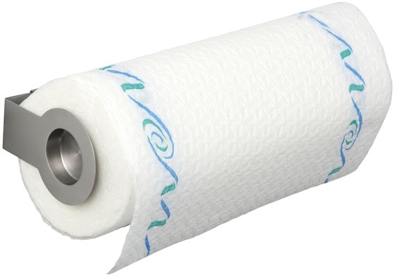 WENKO Küchenrollenhalter »Modell Cerri«, Papierrollenhalter für die Küche zur Wandmontage, rostfreier Edelstahl von Wenko