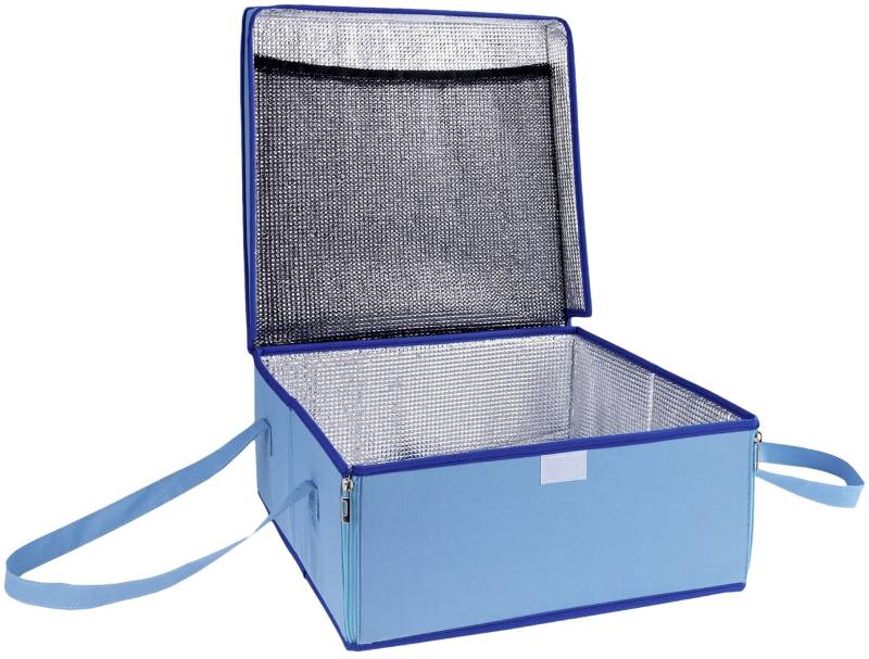 Maximex Kühltasche »BLAU«, Transporttasche mit Isolierschicht, für Kuchen, Kalt- und Warmspeisen von Maximex