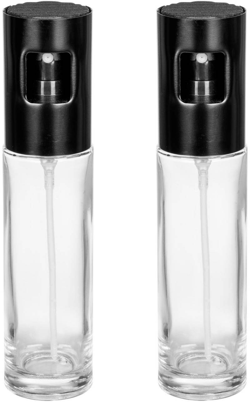 WENKO Ölspender »Modell Nevo«, (Set, 2 tlg.), Sprüher für Öl & Essig, Sprühkopf aus rostfreiem Edelstahl, je 100 ml von Wenko