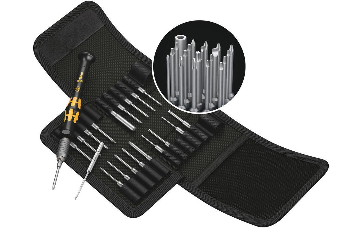 Wera Werkzeugset »Schraubenzieher-Set Kraftform Micro 21 ESD 1«, (21 tlg.) von Wera