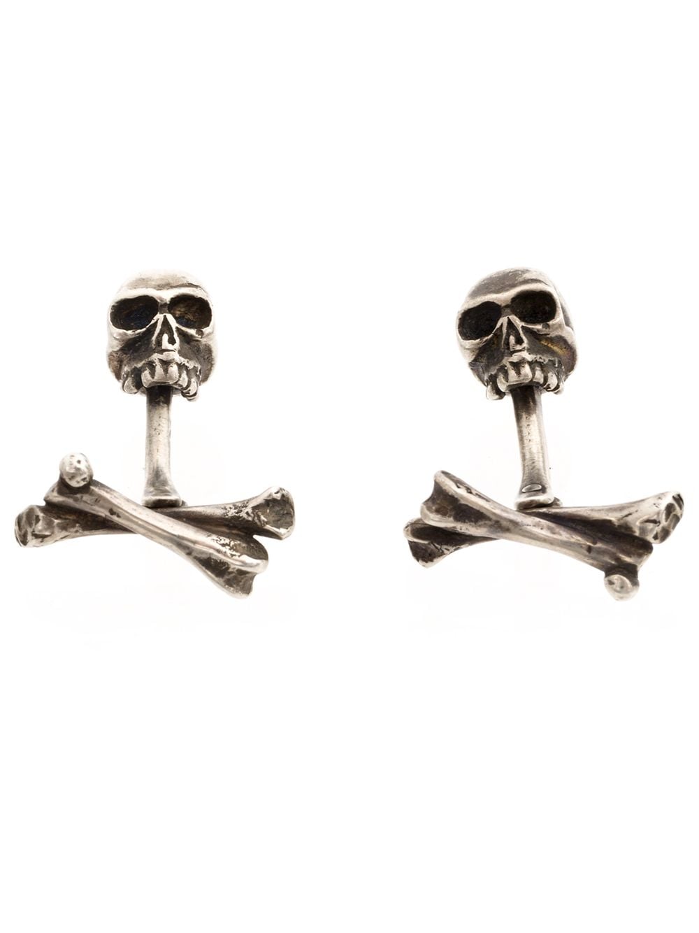 WERKSTATT:MÜNCHEN skull sterling-silver cufflinks von WERKSTATT:MÜNCHEN