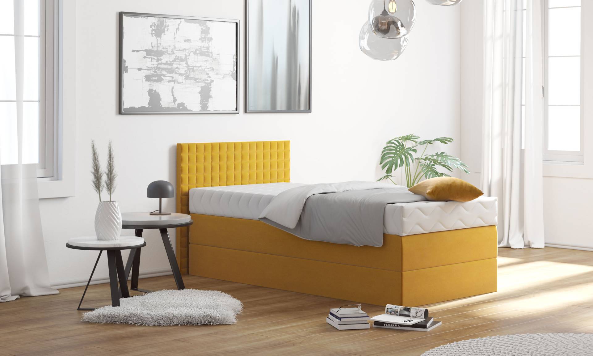 Westfalia Schlafkomfort Boxspringbett, mit Zierkissen, wahlweise mit Topper Westfalia Schlafkomfort Boxspringbett, mit Zierkissen, wahlweise mit Topper von Westfalia Schlafkomfort