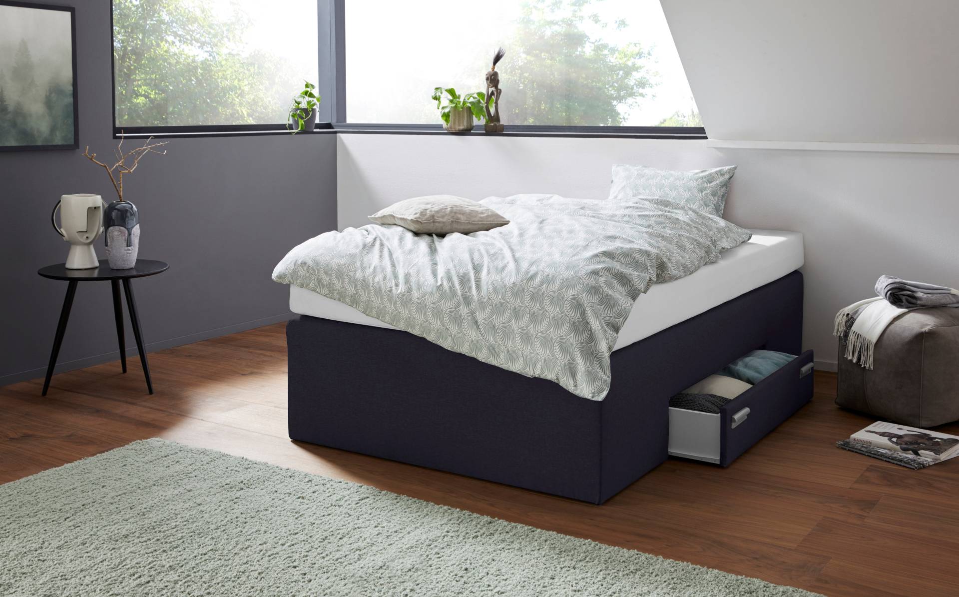 Westfalia Schlafkomfort Boxspringbett, mit integrierter Schublade, frei im Raum stellbar Westfalia Schlafkomfort Boxspringbett, mit integrierter Schublade, frei im Raum stellbar von Westfalia Schlafkomfort