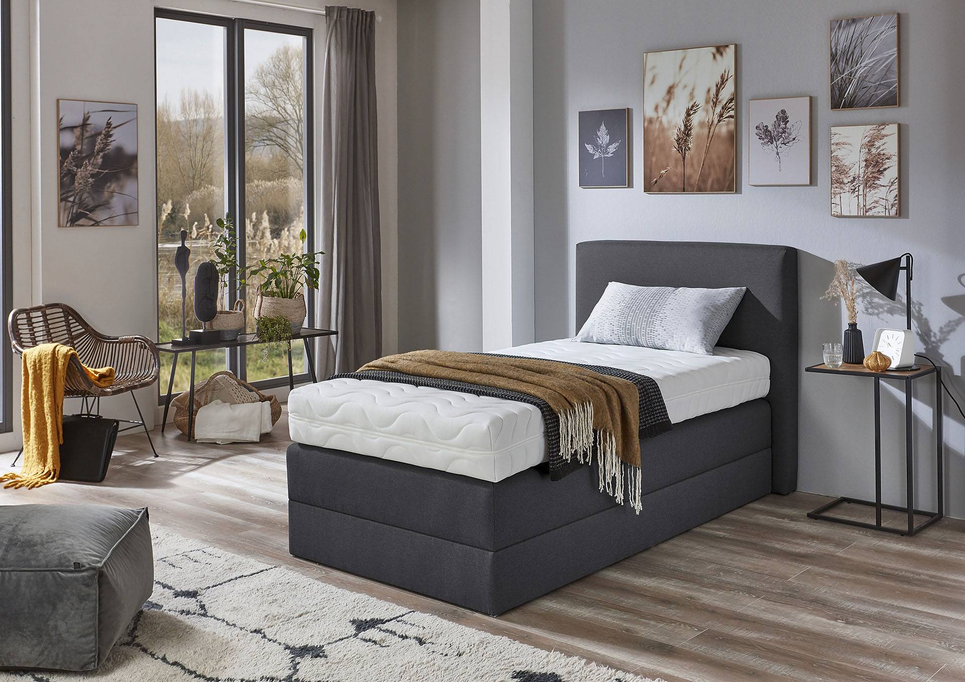 Westfalia Schlafkomfort Boxspringbett, wahlweise mit Kaltschaum-Topper und versch. Matratzenarten/Härtegraden Westfalia Schlafkomfort Boxspringbett, wahlweise mit Kaltschaum-Topper und versch. Matratzenarten/Härtegraden von Westfalia Schlafkomfort