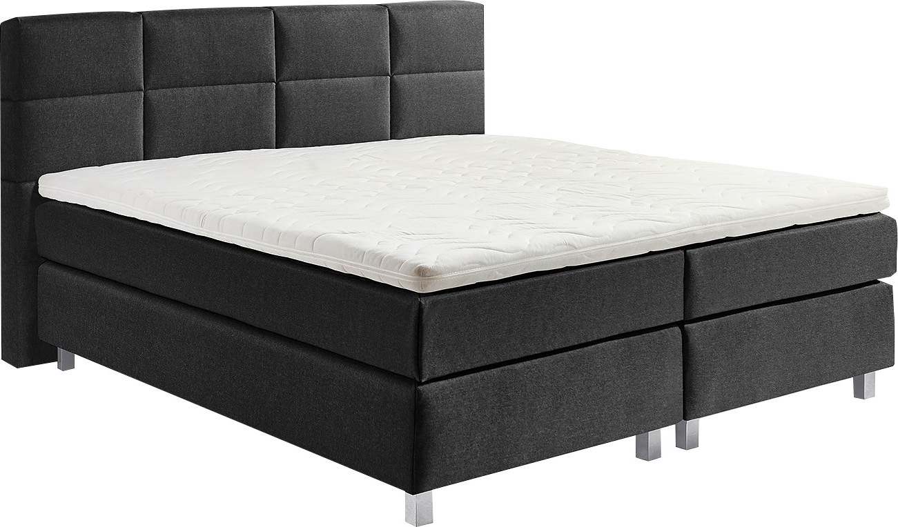 Westfalia Schlafkomfort Boxspringbett, wahlweise mit Kaltschaum-Topper, 2 Matratzenqualitäten Westfalia Schlafkomfort Boxspringbett, wahlweise mit Kaltschaum-Topper, 2 Matratzenqualitäten von Westfalia Schlafkomfort