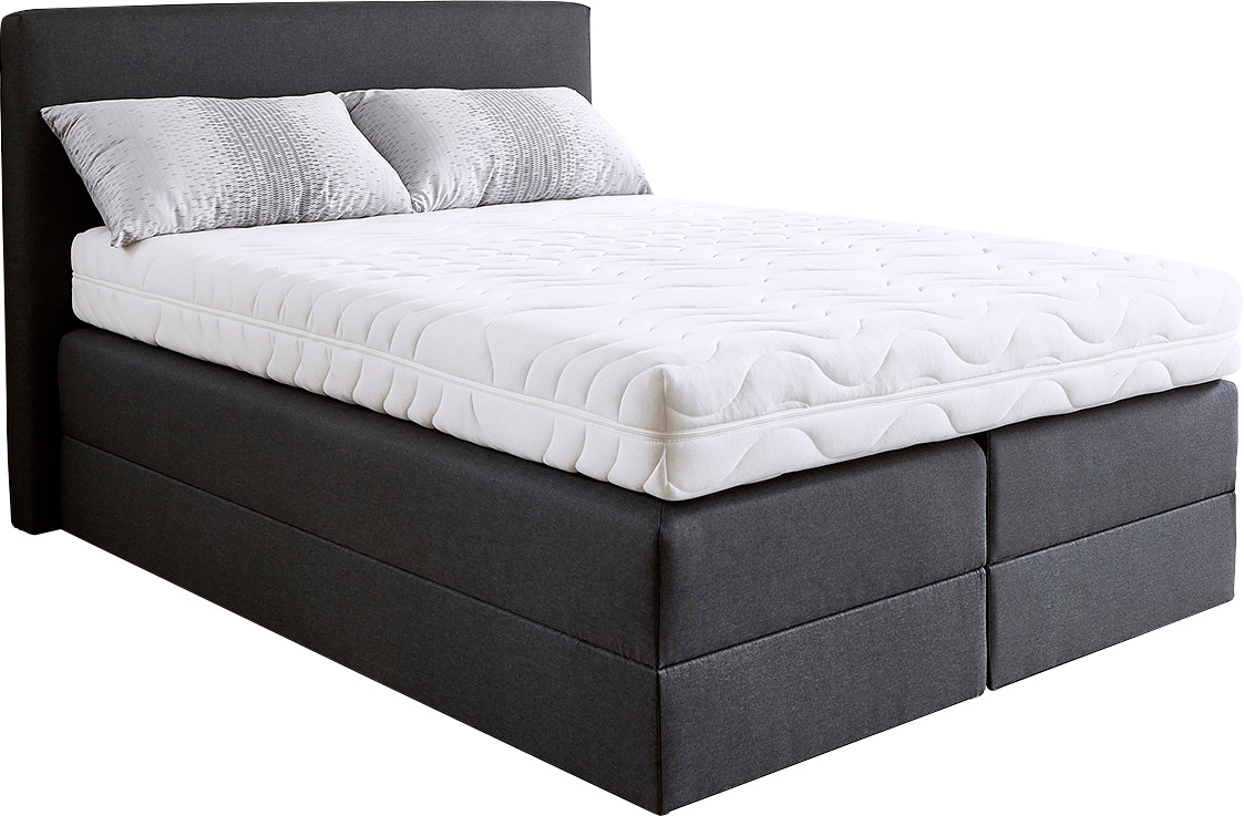Westfalia Schlafkomfort Boxspringbett, wahlweise mit Kaltschaum-Topper und versch. Matratzenarten/Härtegraden Westfalia Schlafkomfort Boxspringbett, wahlweise mit Kaltschaum-Topper und versch. Matratzenarten/Härtegraden von Westfalia Schlafkomfort
