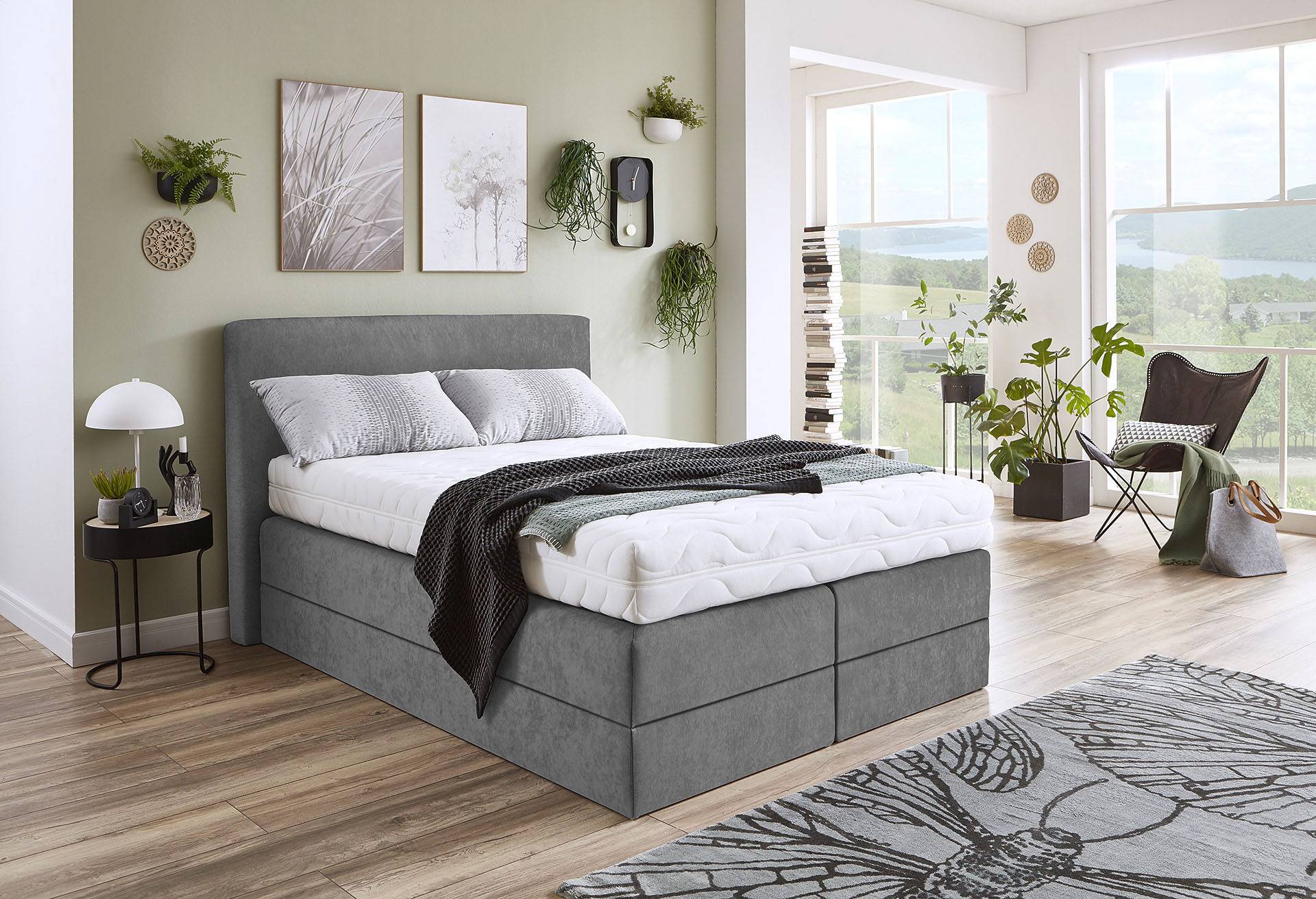 Westfalia Schlafkomfort Boxspringbett, wahlweise mit Kaltschaum-Topper und versch. Matratzenarten/Härtegraden Westfalia Schlafkomfort Boxspringbett, wahlweise mit Kaltschaum-Topper und versch. Matratzenarten/Härtegraden von Westfalia Schlafkomfort