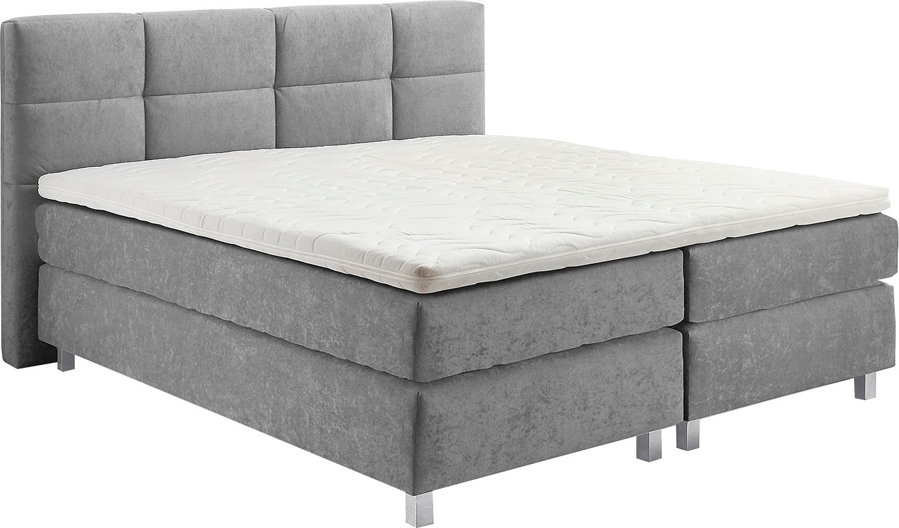 Westfalia Schlafkomfort Boxspringbett, wahlweise mit Kaltschaum-Topper, 2 Matratzenqualitäten Westfalia Schlafkomfort Boxspringbett, wahlweise mit Kaltschaum-Topper, 2 Matratzenqualitäten von Westfalia Schlafkomfort
