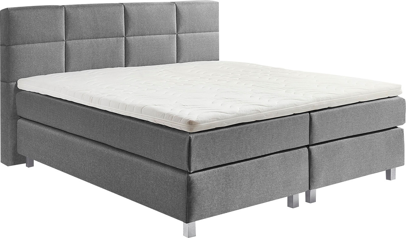 Westfalia Schlafkomfort Boxspringbett, wahlweise mit Kaltschaum-Topper, 2 Matratzenqualitäten Westfalia Schlafkomfort Boxspringbett, wahlweise mit Kaltschaum-Topper, 2 Matratzenqualitäten von Westfalia Schlafkomfort