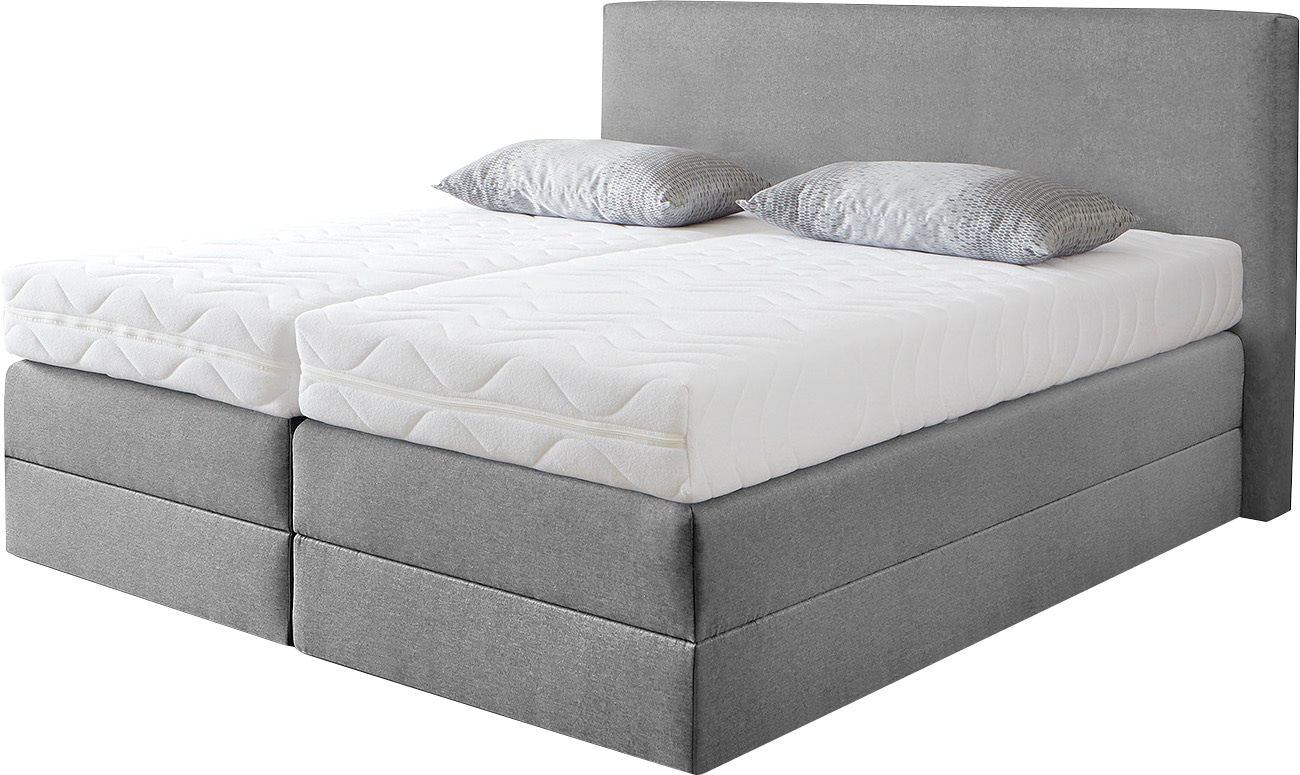 Westfalia Schlafkomfort Boxspringbett, wahlweise mit Kaltschaum-Topper und versch. Matratzenarten/Härtegraden Westfalia Schlafkomfort Boxspringbett, wahlweise mit Kaltschaum-Topper und versch. Matratzenarten/Härtegraden von Westfalia Schlafkomfort