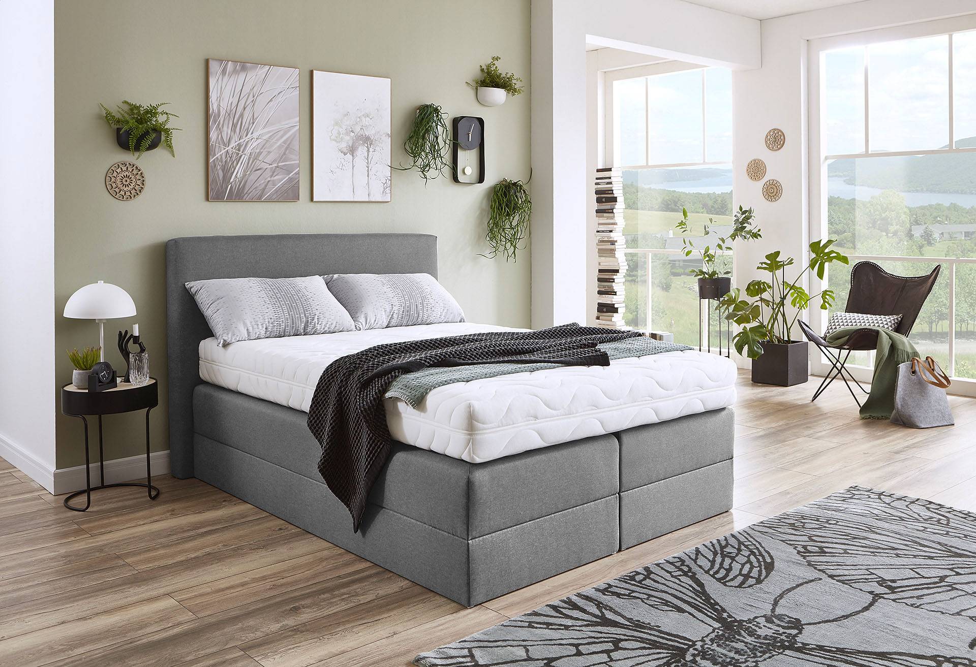 Westfalia Schlafkomfort Boxspringbett, wahlweise mit Kaltschaum-Topper und versch. Matratzenarten/Härtegraden Westfalia Schlafkomfort Boxspringbett, wahlweise mit Kaltschaum-Topper und versch. Matratzenarten/Härtegraden von Westfalia Schlafkomfort