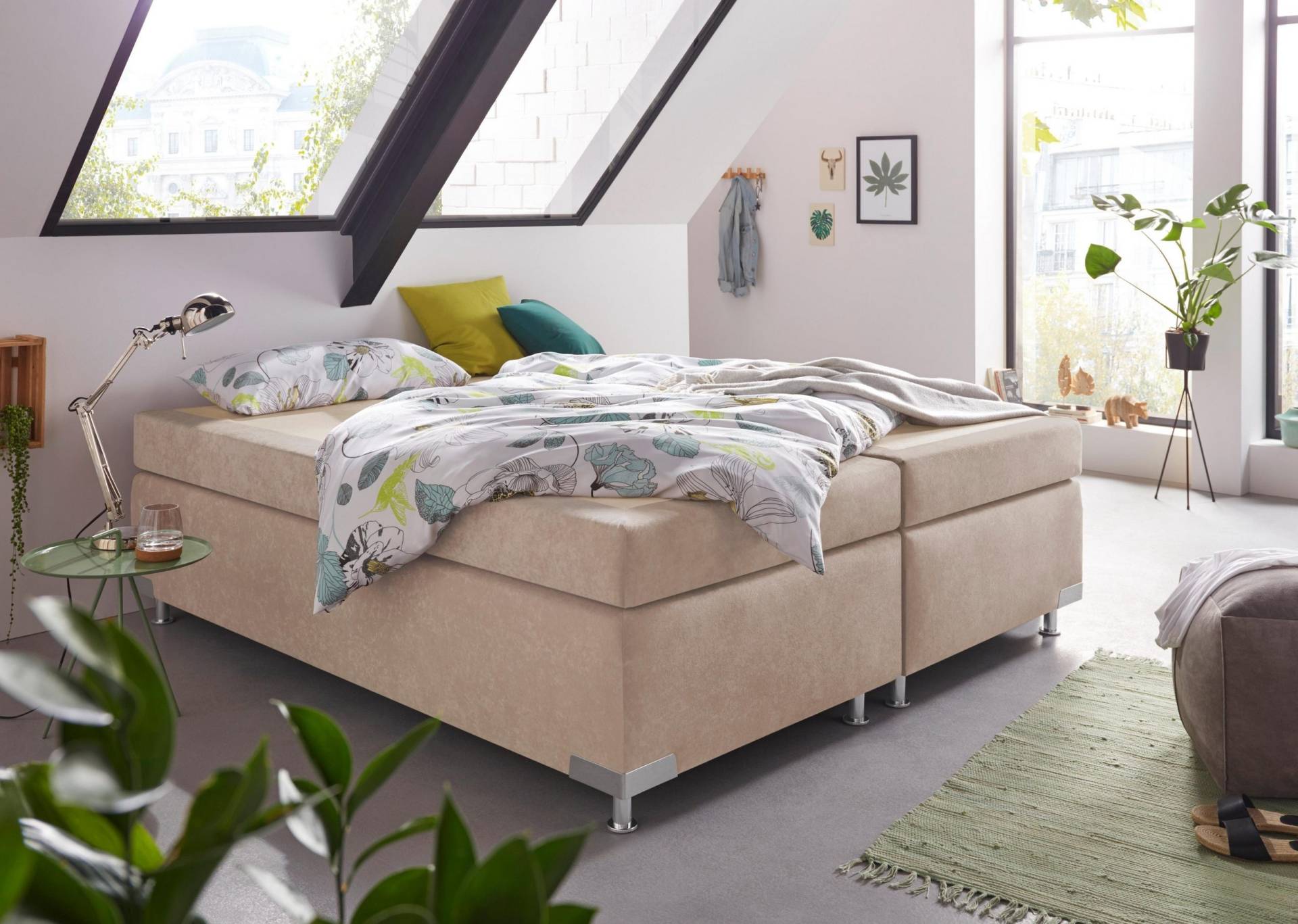 Westfalia Schlafkomfort Boxspringbett »Holland«, ohne Kopfteil, frei im Raum stellbar Westfalia Schlafkomfort Boxspringbett »Holland«, ohne Kopfteil, frei im Raum stellbar von Westfalia Schlafkomfort