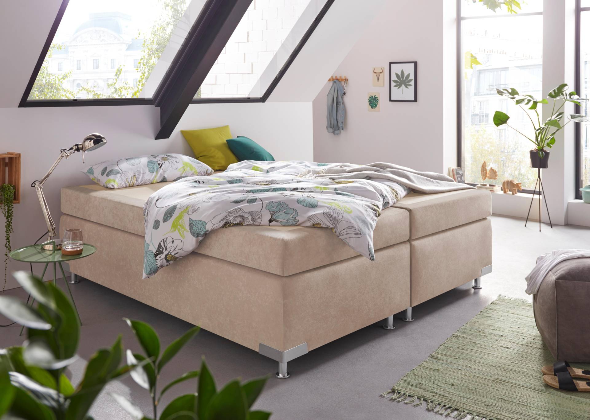 Westfalia Schlafkomfort Boxspringbett »Holland«, ohne Kopfteil, frei im Raum stellbar Westfalia Schlafkomfort Boxspringbett »Holland«, ohne Kopfteil, frei im Raum stellbar von Westfalia Schlafkomfort