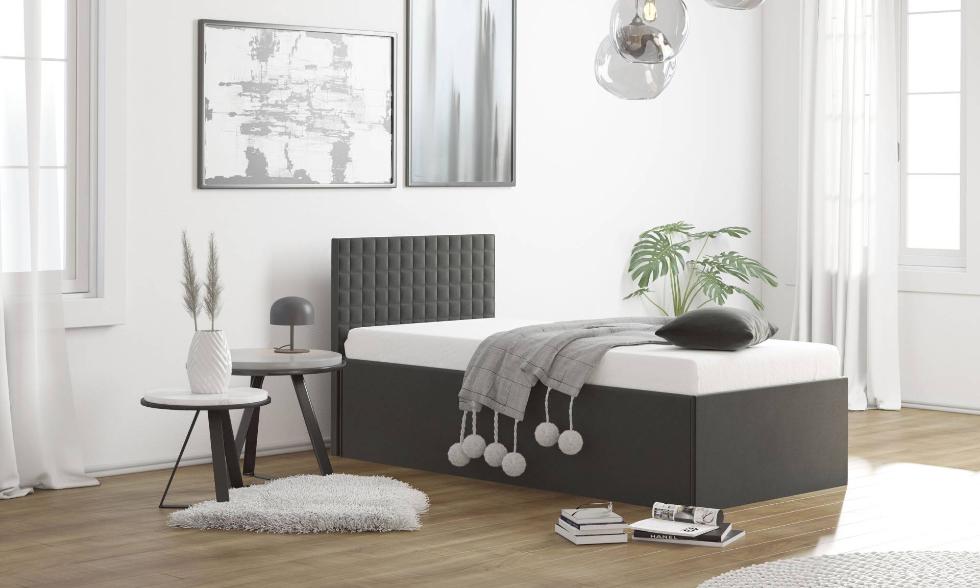 Westfalia Schlafkomfort Polsterbett, mit Bettkasten bei Ausführung mit Matratze Westfalia Schlafkomfort Polsterbett, mit Bettkasten bei Ausführung mit Matratze von Westfalia Schlafkomfort