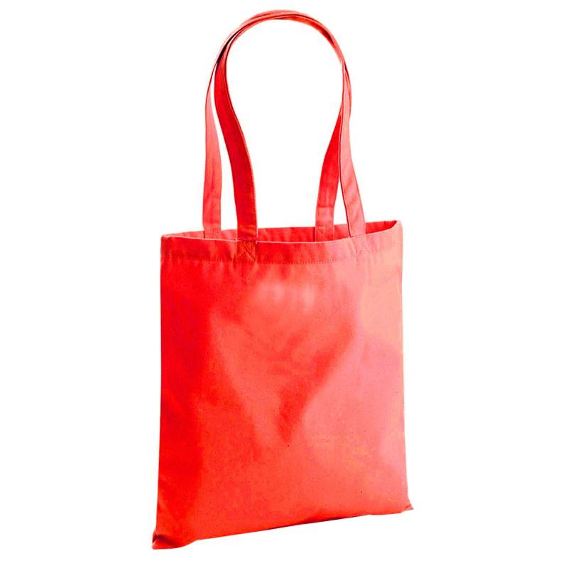 Earthaware Bag For Life Shopper Einkaufstasche, 10 Liter (2 Stückpackung) Damen Rot Bunt ONE SIZE von Westford Mill