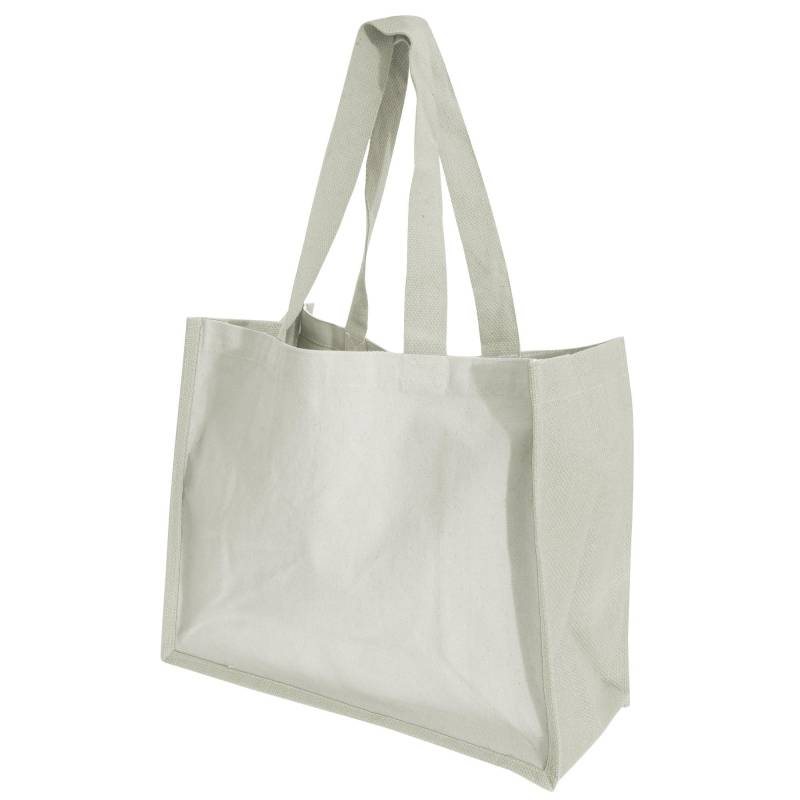 Printers Jutetasche Shopper Einkaufstasche, 21 Liter Damen Beige ONE SIZE von Westford Mill