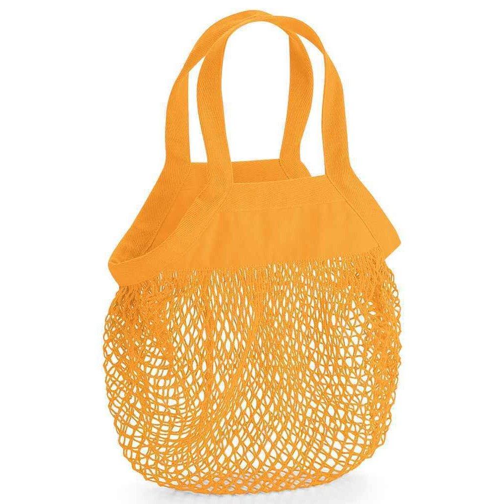 Tragetasche, Mini, Netzmaterial Damen Dunkelorange ONE SIZE von Westford Mill