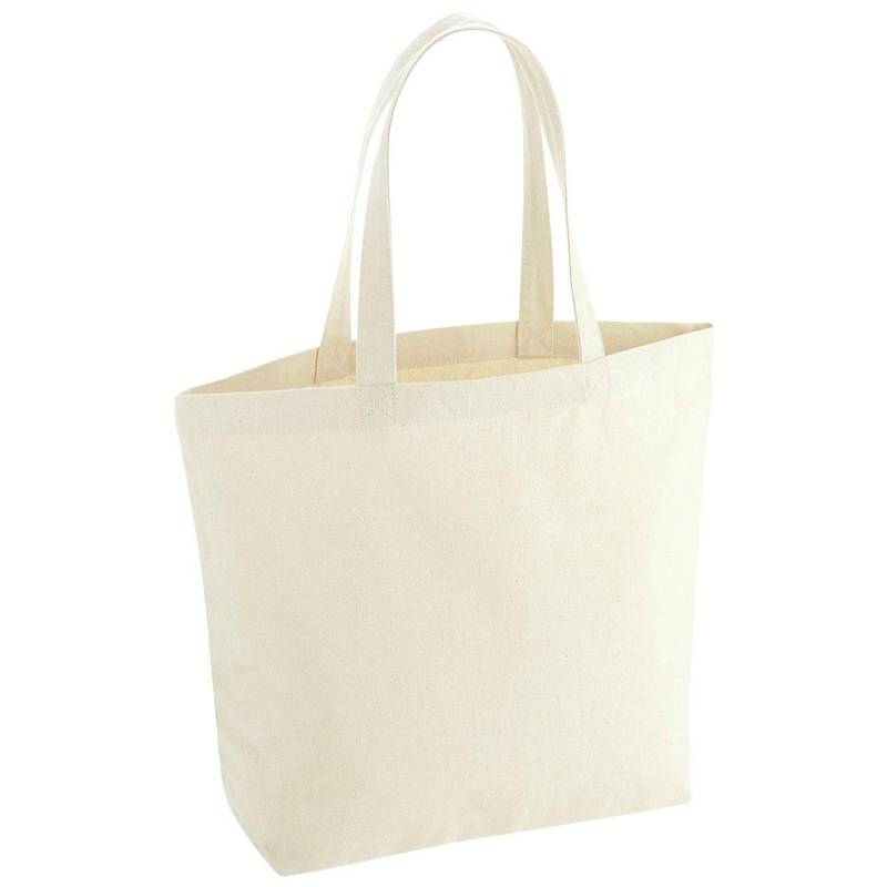 Tragetasche Revive, Recyceltes Material Damen Beige ONE SIZE von Westford Mill