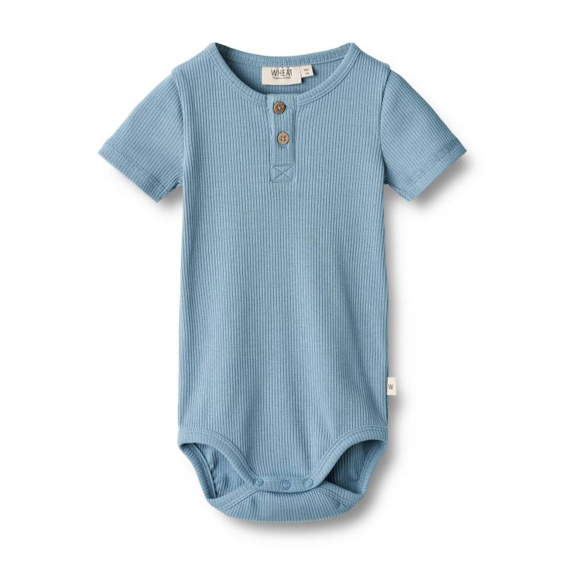 Baby Body Magnus Unisex Blau 74 von Wheat