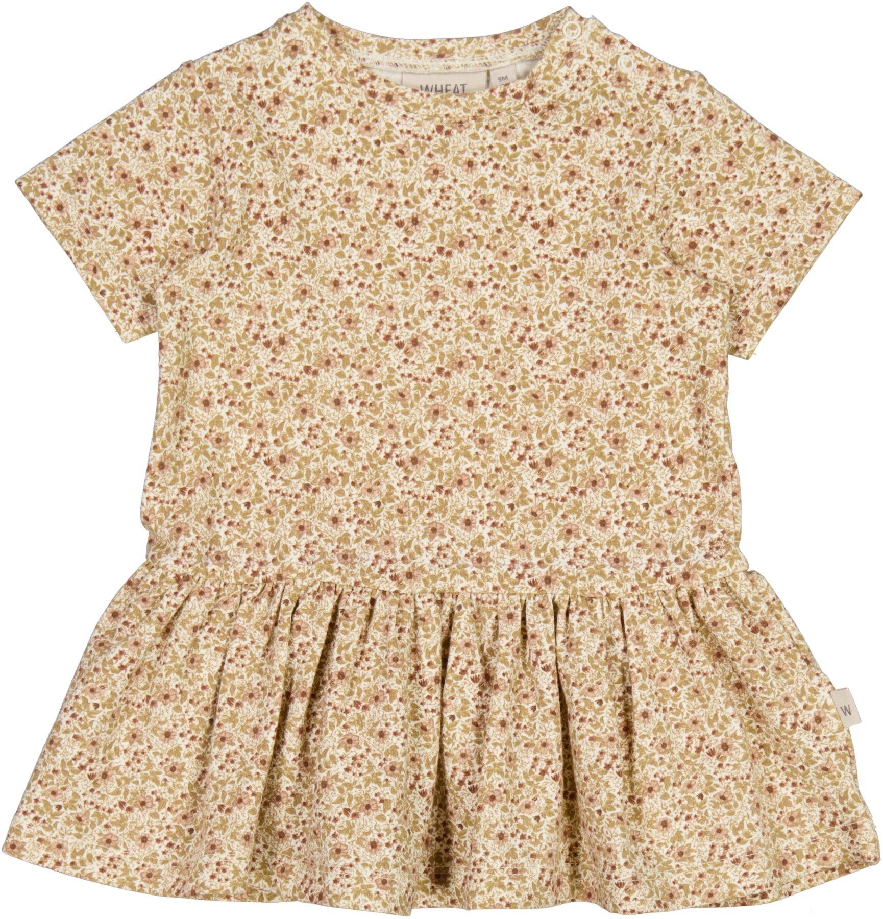 Baby Kleid Birthe Unisex Beige 62 von Wheat