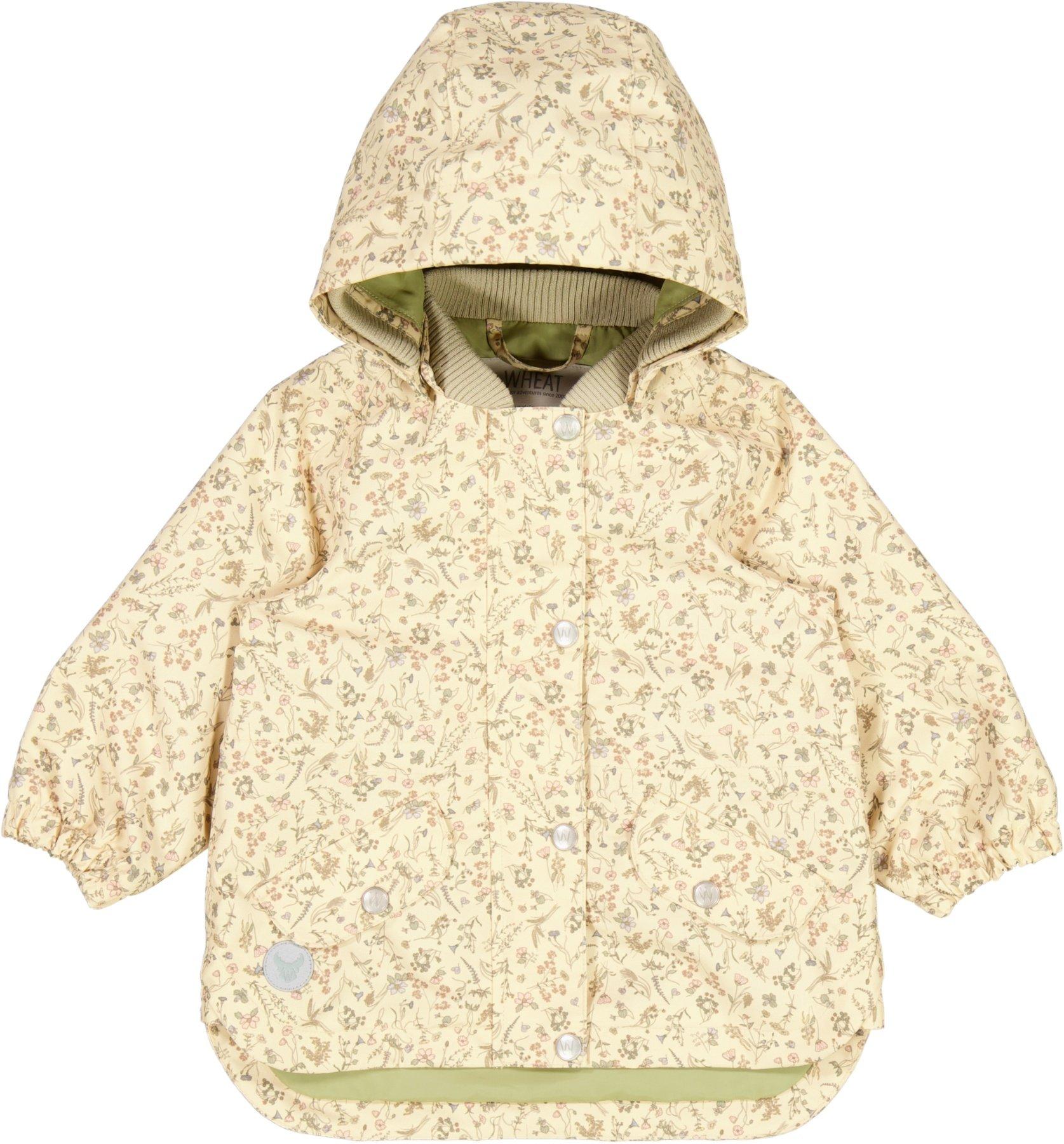 Kleinkinder Regenjacke Oda Wild Flowers Mädchen Gelb 92 von Wheat