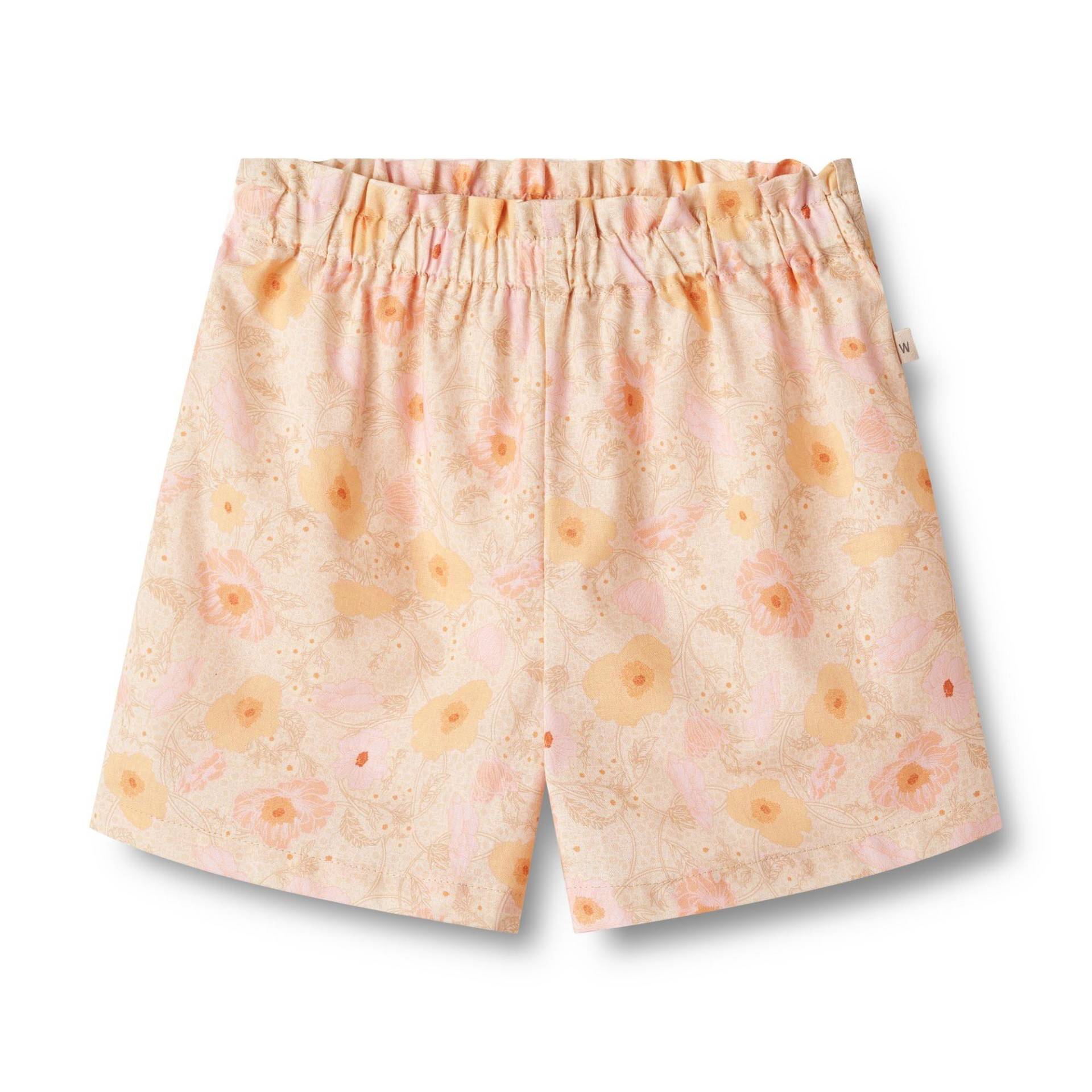 Mädchen Shorts Silja Unisex Orange 128 von Wheat