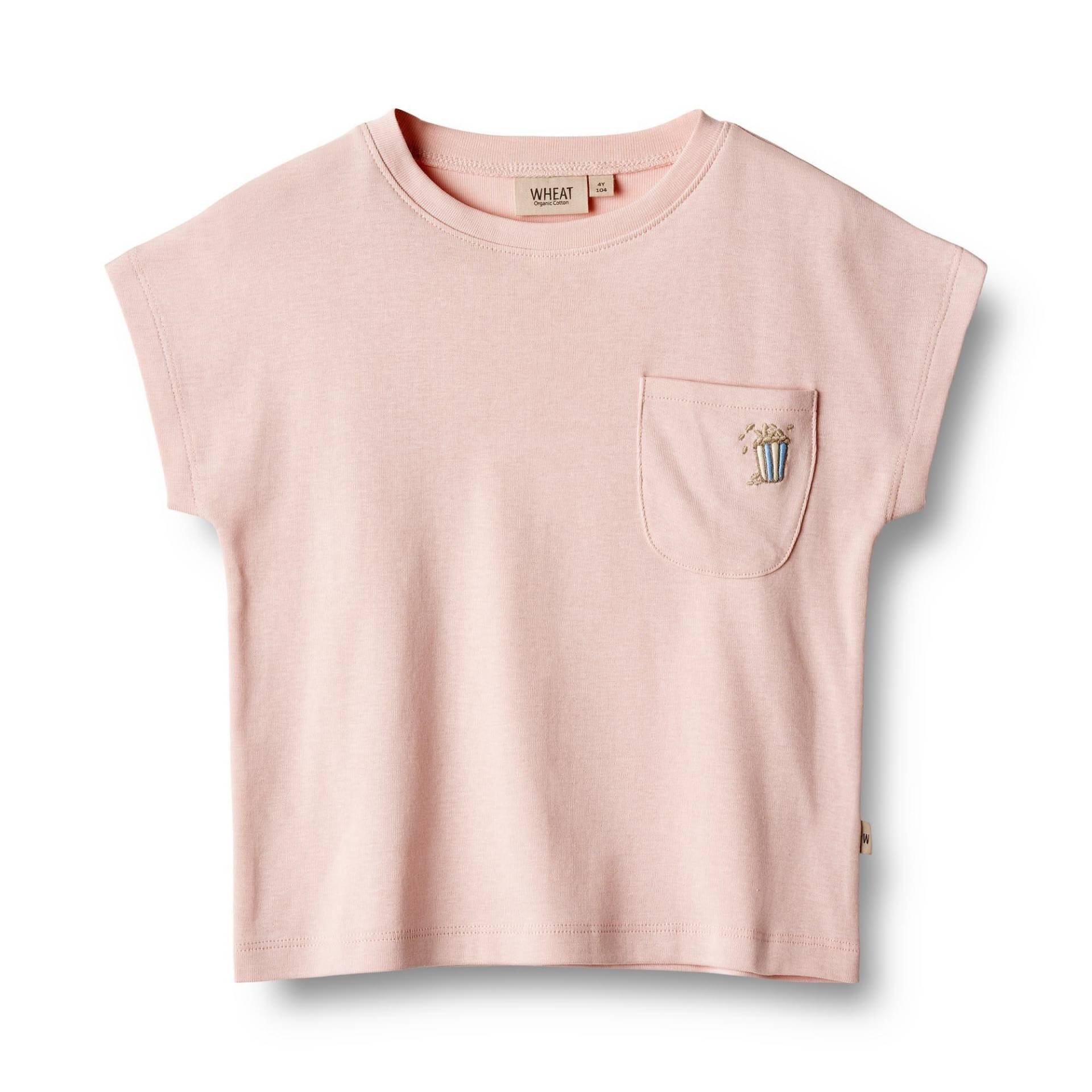 Mädchen T-shirt Signe Mädchen Rosa 104 von Wheat