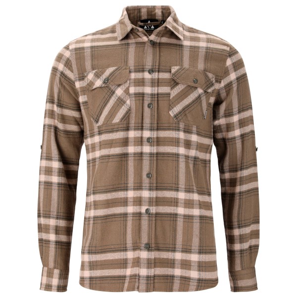 Whistler - Jamba Flannel Shirt - Hemd Gr 3XL braun von Whistler