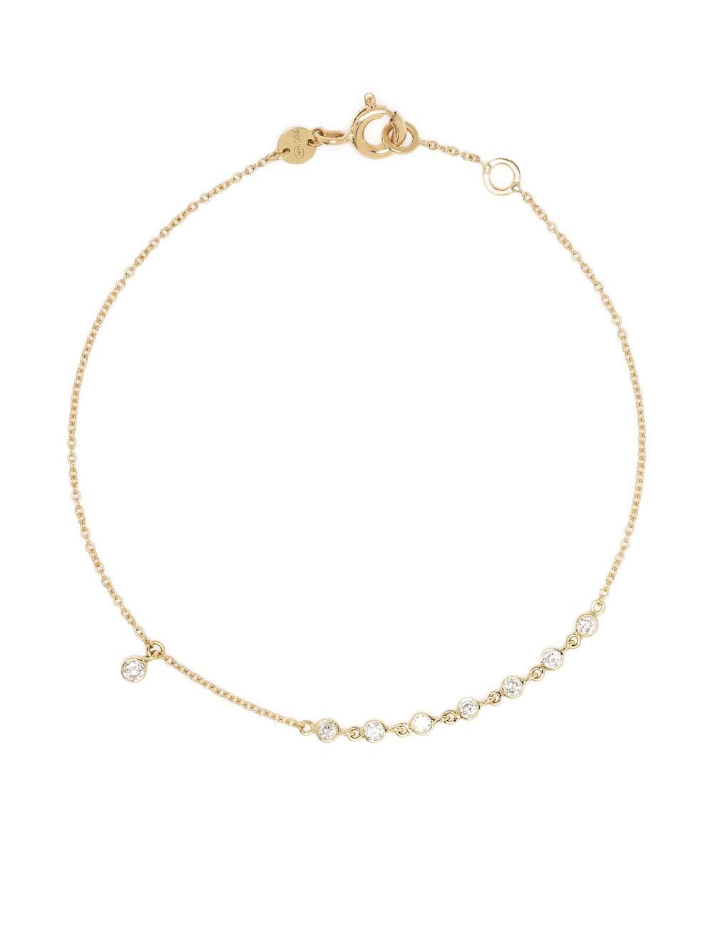 We by WHITEbIRD 18kt yellow gold diamond Clarisse Rich bracelet von We by WHITEbIRD