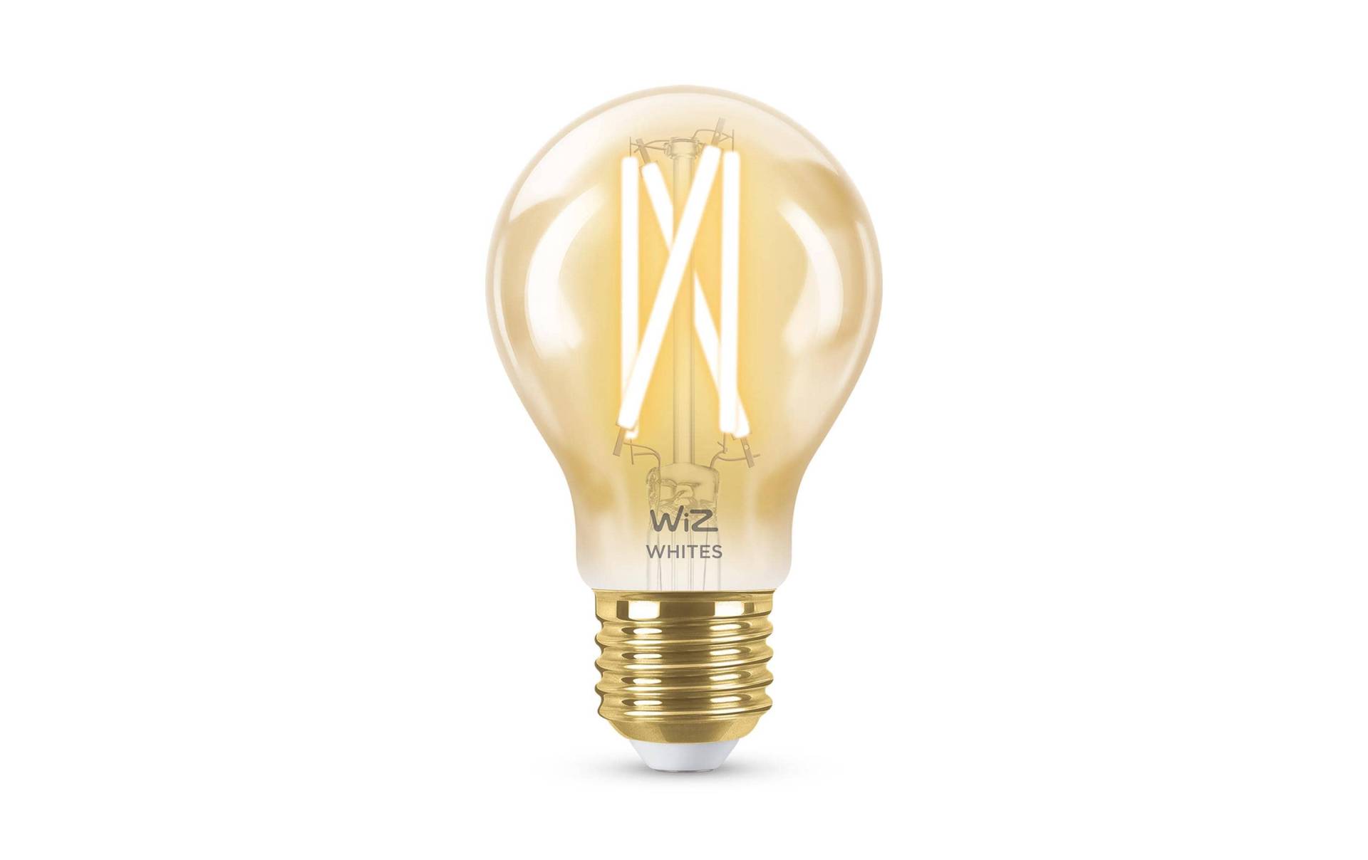 WiZ LED-Leuchtmittel »6.7W (50W) E27 A60 Filament Amber Einzelpack«, E27 von WiZ