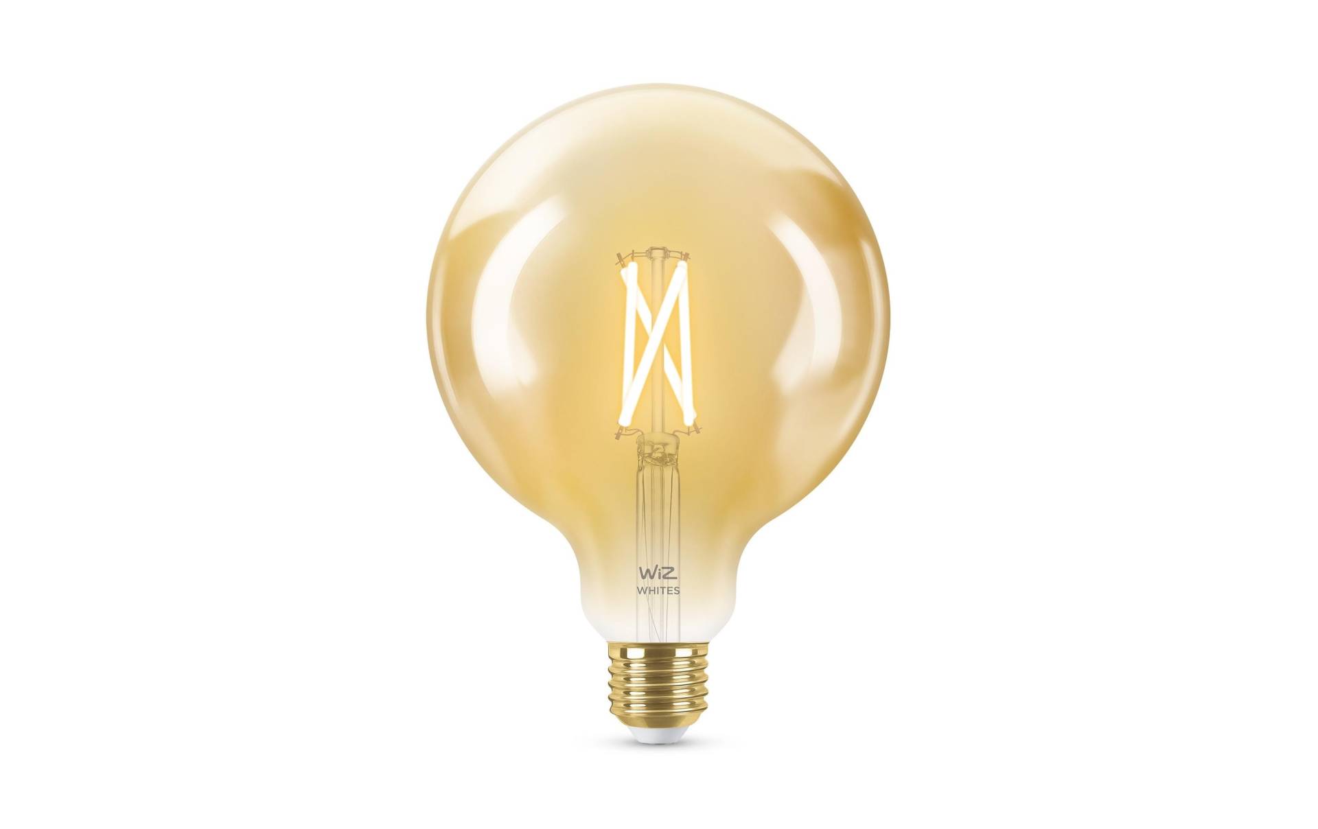 WiZ LED-Leuchtmittel »6.7W (50W) E27 G120 Filament Amber Einzelpack«, E27, 1 St., Tageslichtweiss-Neutralweiss-Warmweiss