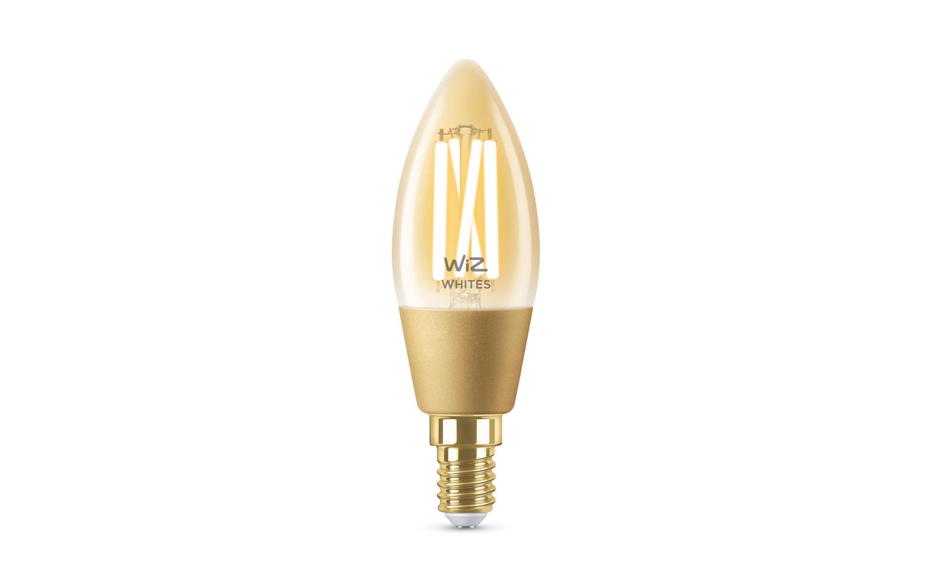 WiZ LED-Leuchtmittel »Vintage B35 E14 4.«, E14, Neutralweiss-Tageslichtweiss-Kaltweiss-Warmweiss von WiZ
