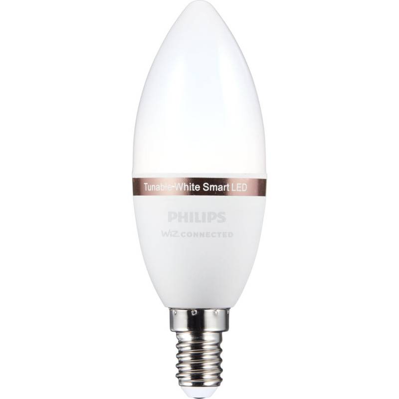 WiZ Philips Smart-LED-Kerze E14 Tunable Weiss  40 W von WiZ