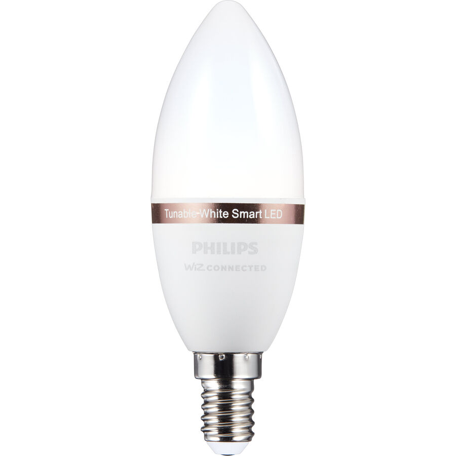 WiZ Philips Smart-LED-Kerze E14 Tunable Weiss 40 W WiZ Philips Smart-LED-Kerze E14 Tunable Weiss 40 W von WiZ