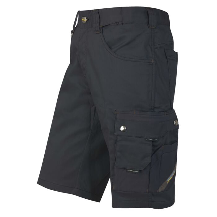 Wikland Damen Shorts mit Jeansknopf, schwarz, 44 von Wikland