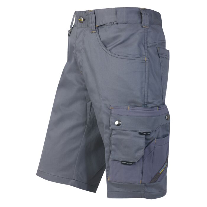 Wikland Damen Shorts mit Jeansknopf, grau, 38 von Wikland