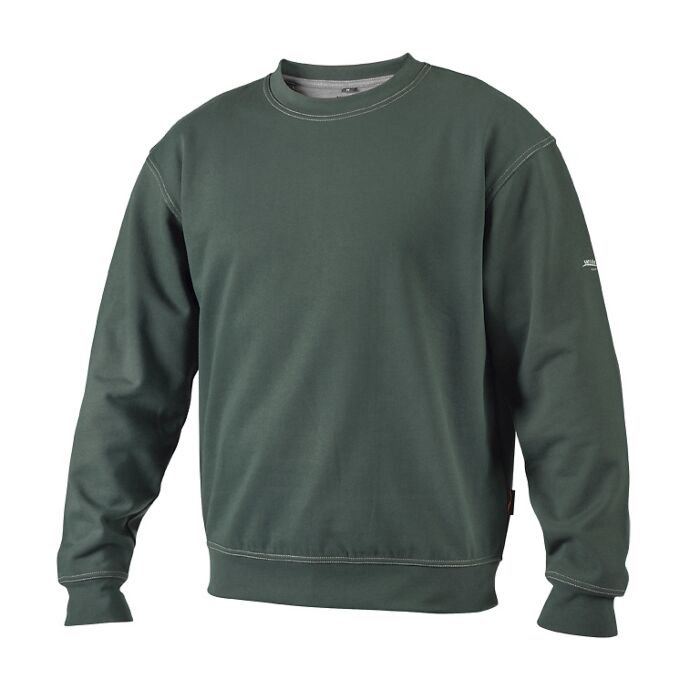 Wikland Sweatshirt, olive, M von Wikland