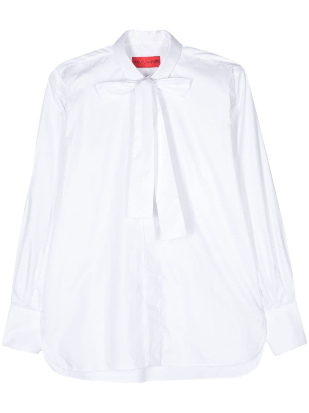 Wild Cashmere long-sleeve cotton shirt - White von Wild Cashmere