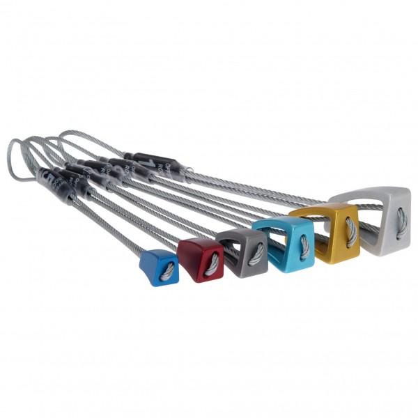 Wild Country - Super Light Offset Rock - Klemmkeil Gr Set 5-10 various colours von Wild Country