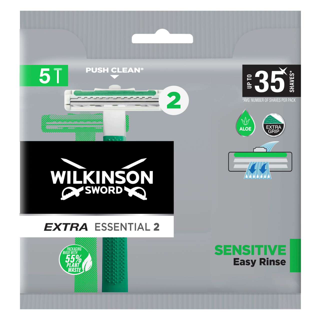 Extra - Einwegrasierer Extra Essential Sensitive von Wilkinson