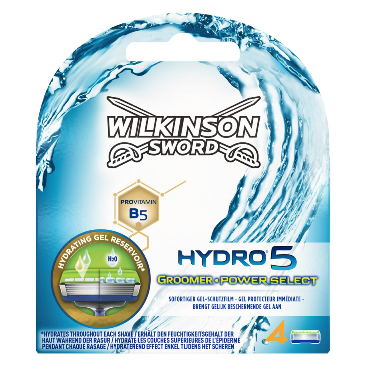 Hydro - Ersatzklingen Power Select & Groomer von Wilkinson