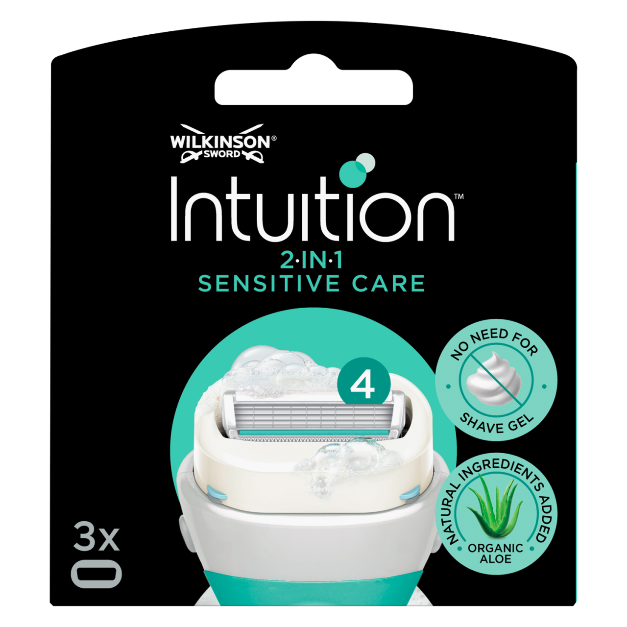 Intuition - Sensitive Care Ersatzklingen von Wilkinson