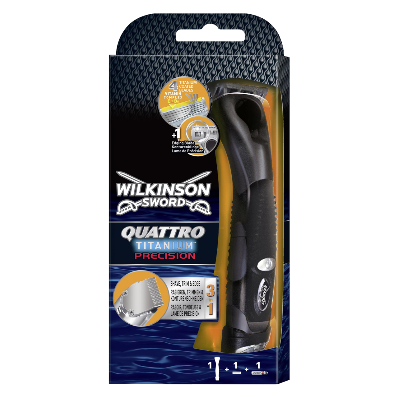 Wilkinson Classic - Elektrorasierer Quattro Titanium Precision von Wilkinson
